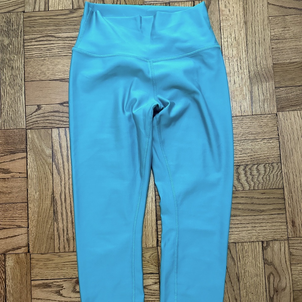 Ali Airlift 7/8 High Waist Legging, Green, Size M